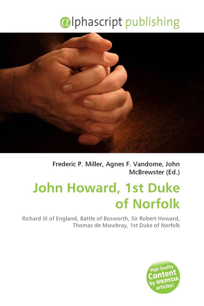 John Howard 1st Duke of Norfolk