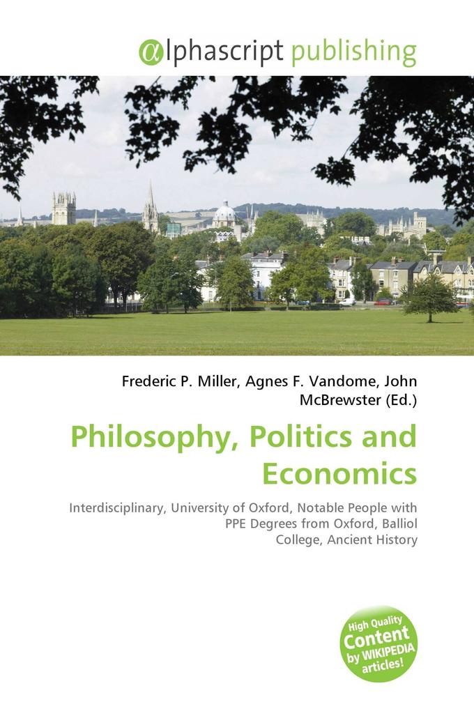 Philosophy Politics and Economics