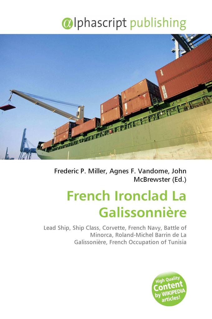 French Ironclad La Galissonnière