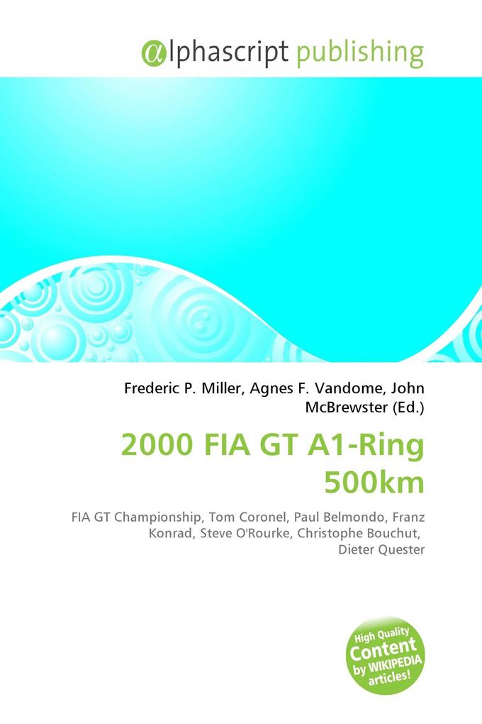 2000 FIA GT A1-Ring 500km