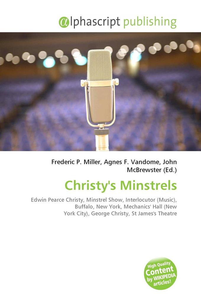 Christy's Minstrels