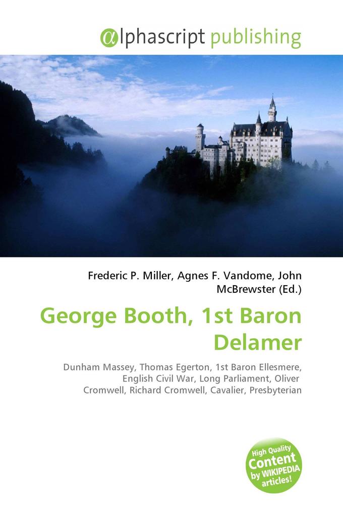 George Booth 1st Baron Delamer