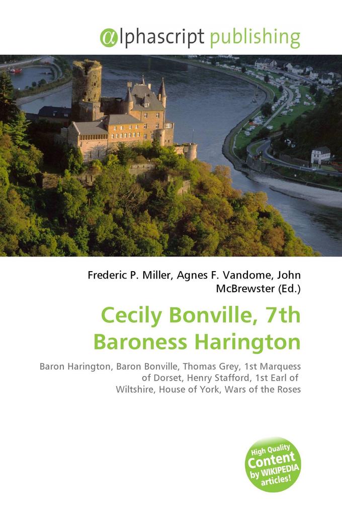 Cecily Bonville 7th Baroness Harington