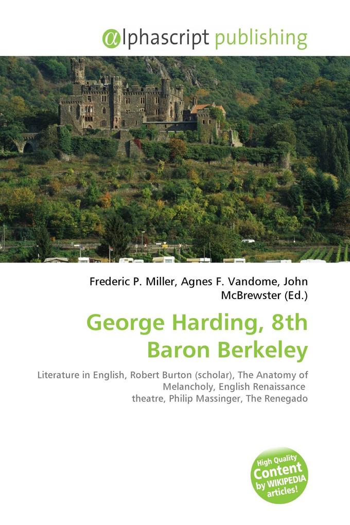 George Harding 8th Baron Berkeley