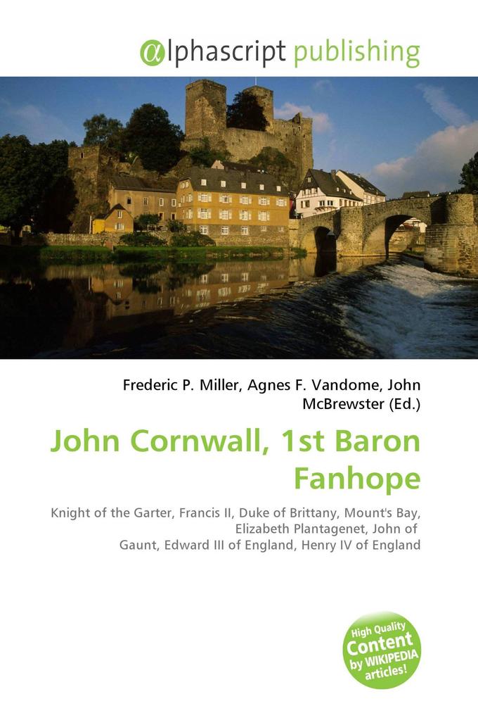 John Cornwall 1st Baron Fanhope