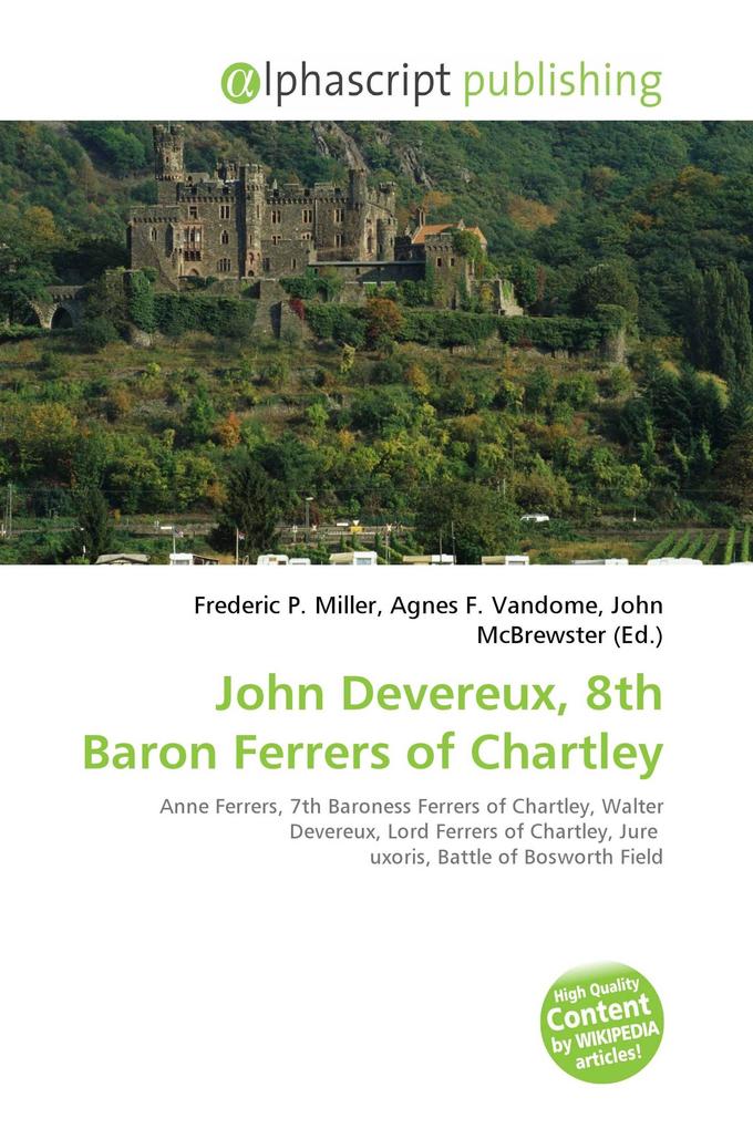 John Devereux 8th Baron Ferrers of Chartley
