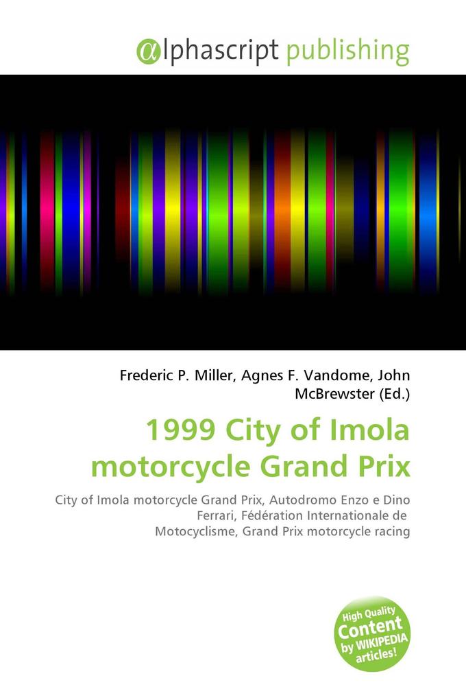 1999 City of Imola motorcycle Grand Prix