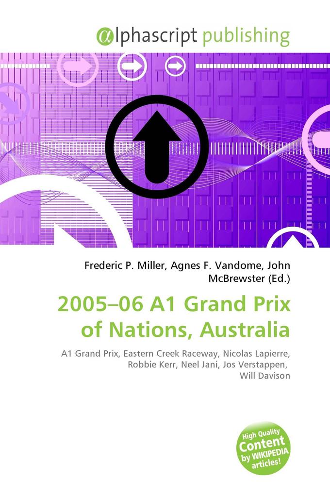 2005-06 A1 Grand Prix of Nations Australia