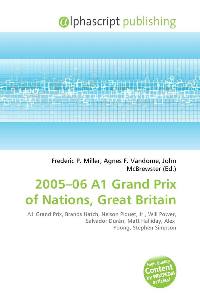 2005-06 A1 Grand Prix of Nations Great Britain