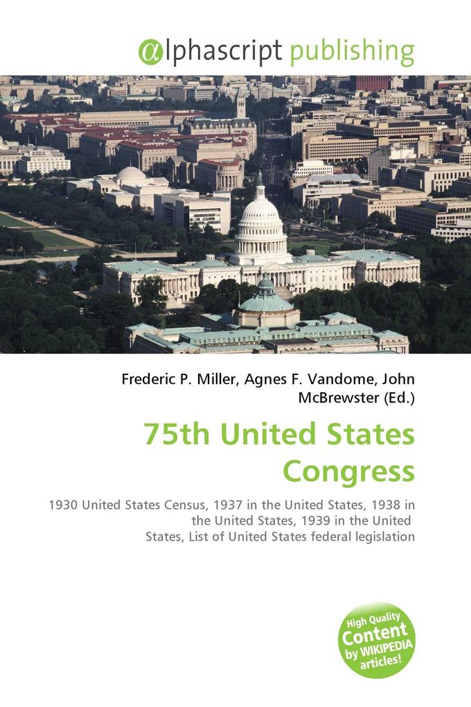 75th United States Congress