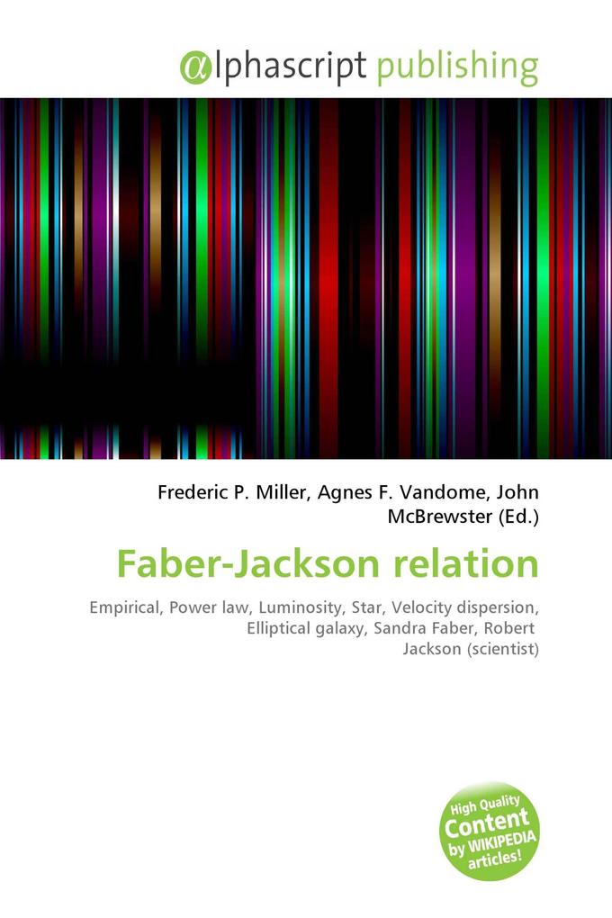 Faber-Jackson relation