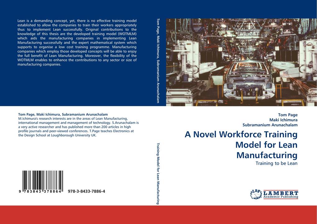 A Novel Workforce Training Model for Lean Manufacturing - Tom Page/ Maki Ichimura/ Subramanium Arunachalam
