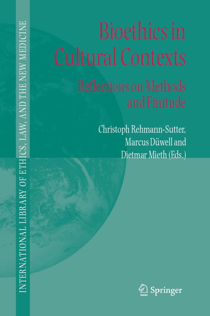 Bioethics in Cultural Contexts
