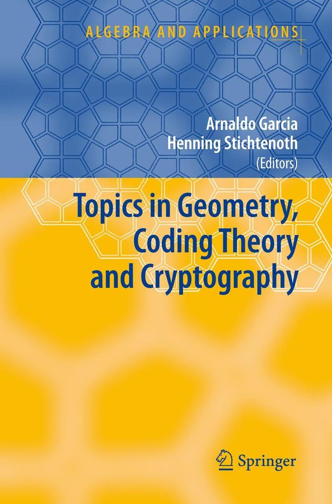 Topics in Geometry Coding Theory and Cryptography