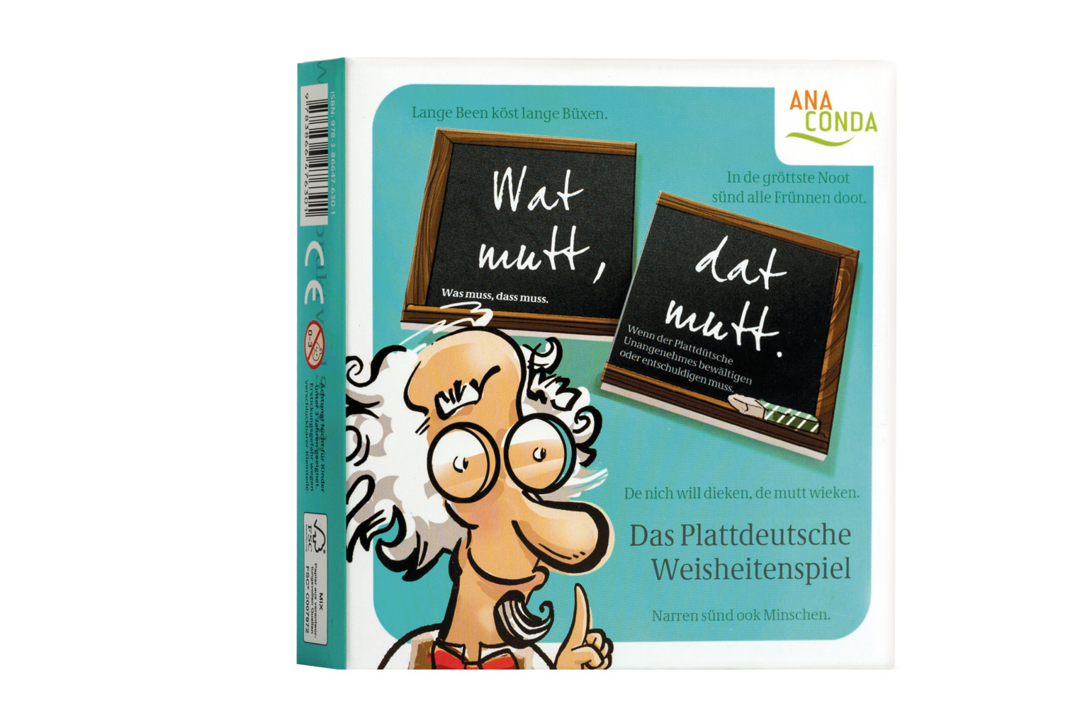 Wat mutt dat mutt. Das Plattdeutsche Weisheitenspiel