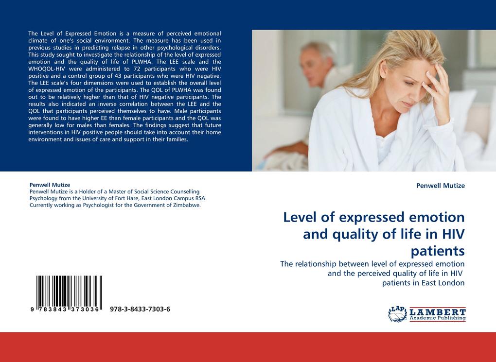 Level of expressed emotion and quality of life in HIV patients