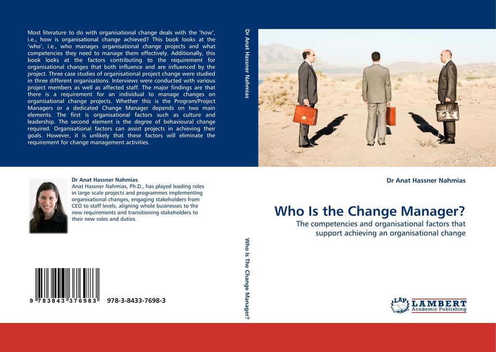 Who Is the Change Manager?