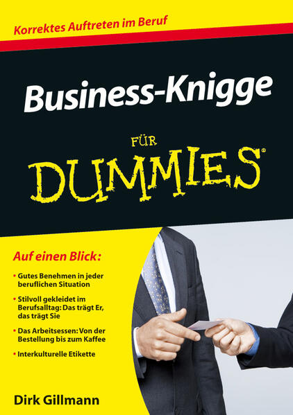 Business-Knigge für Dummies - Dirk Gillmann