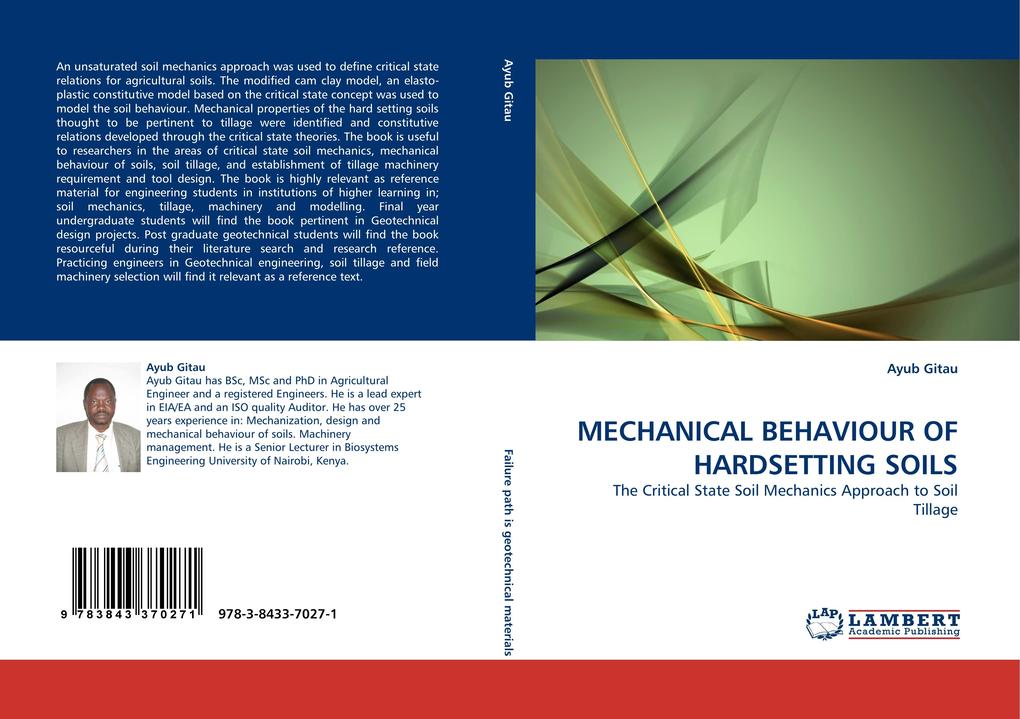 MECHANICAL BEHAVIOUR OF HARDSETTING SOILS