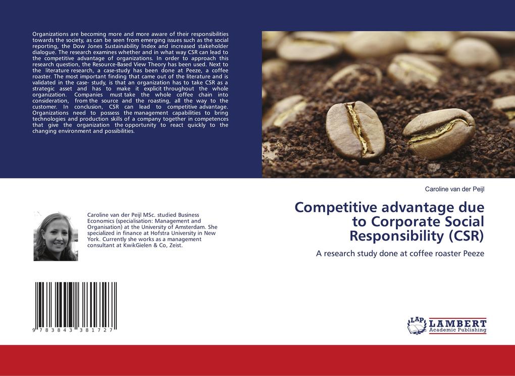 Competitive advantage due to Corporate Social Responsibility (CSR)