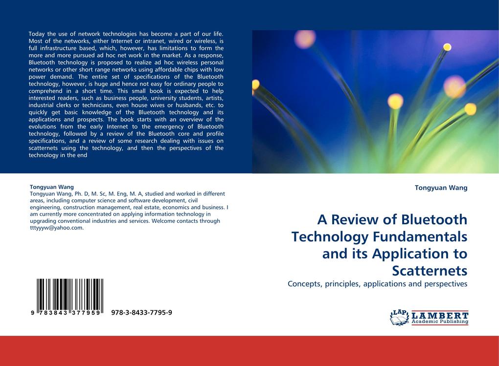 A Review of Bluetooth Technology Fundamentals and its Application to Scatternets