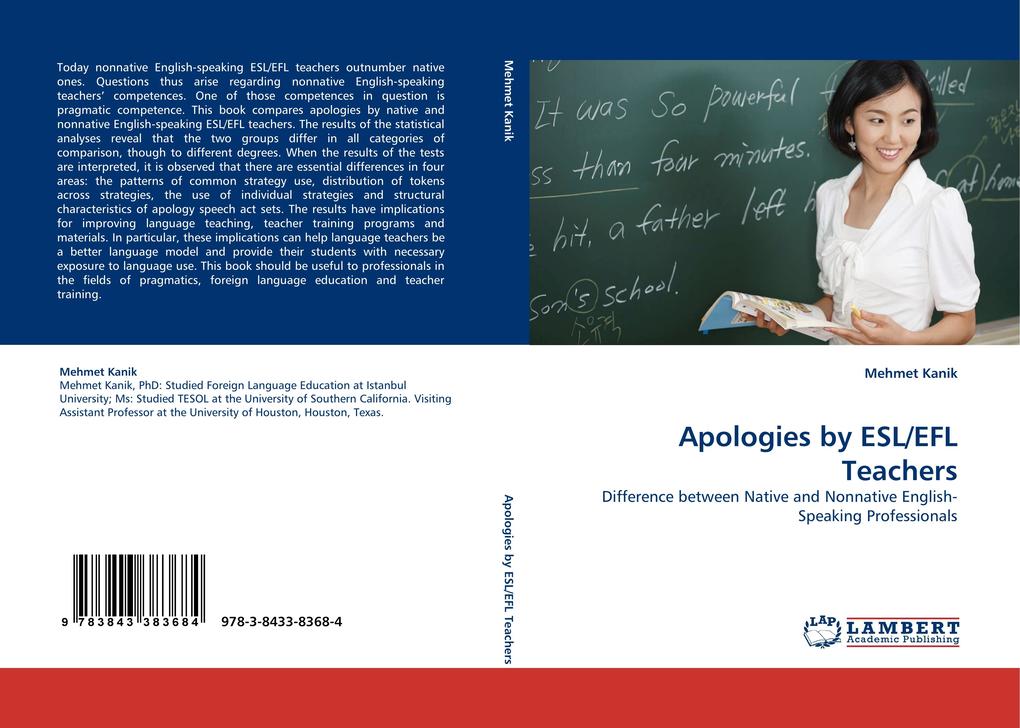 Apologies by ESL/EFL Teachers