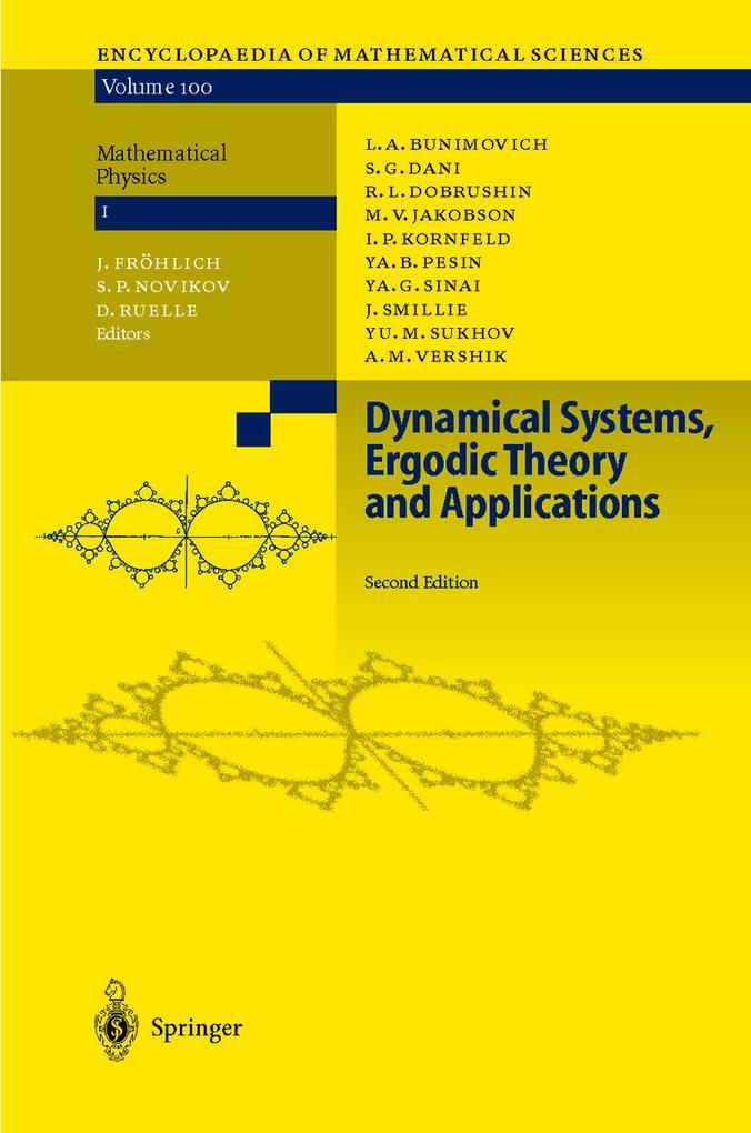 Dynamical Systems Ergodic Theory and Applications