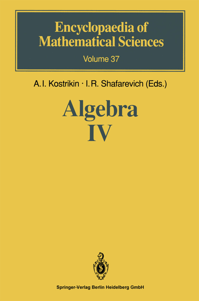 Algebra IV - A.Yu. Ol'shanskij/ A. L. Shmel'kin/ A. E. Zalesskij