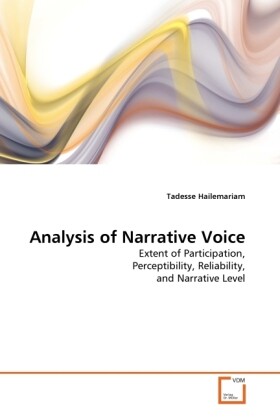 Analysis of Narrative Voice als Buch von Tadesse Hailemariam - Tadesse Hailemariam