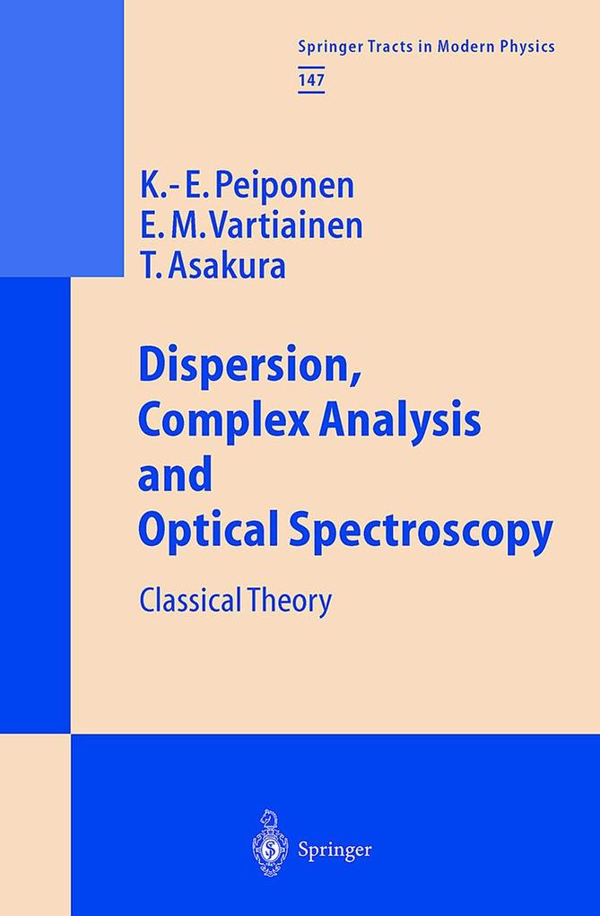 Dispersion Complex Analysis and Optical Spectroscopy
