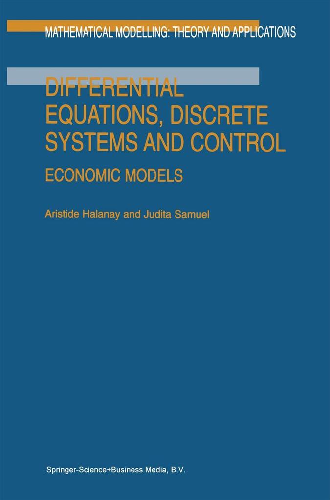 Differential Equations Discrete Systems and Control