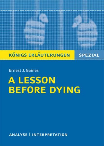 A Lesson Before Dying. Niedersachsen - Ernest J. Gaines/ Durthy A. Washington