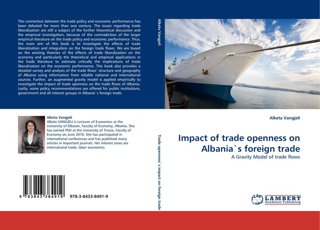 Impact of trade openness on Albania´s foreign trade als Buch von Alketa Vangjeli - Alketa Vangjeli