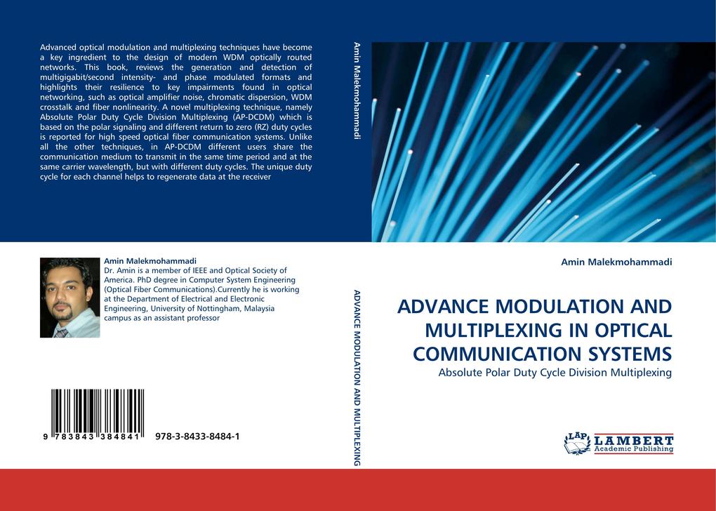ADVANCE MODULATION AND MULTIPLEXING IN OPTICAL COMMUNICATION SYSTEMS - Amin Malekmohammadi