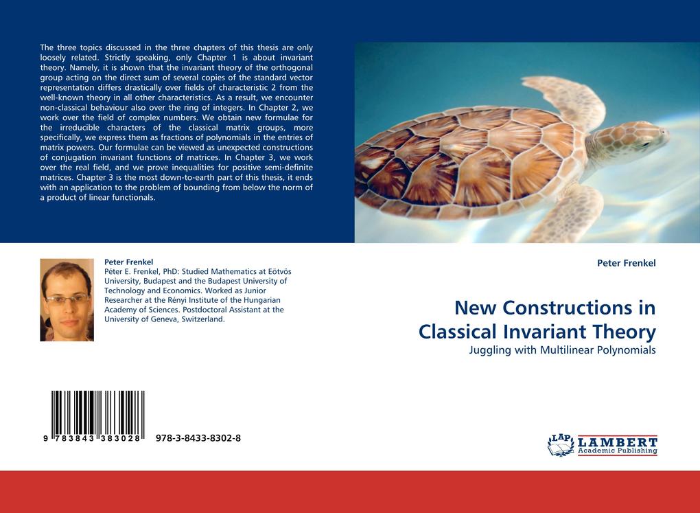 New Constructions in Classical Invariant Theory