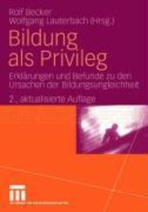 Bildung als Privileg