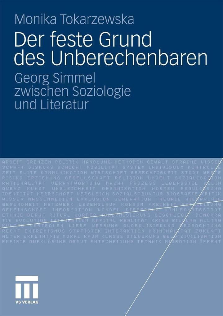 Der feste Grund des Unberechenbaren