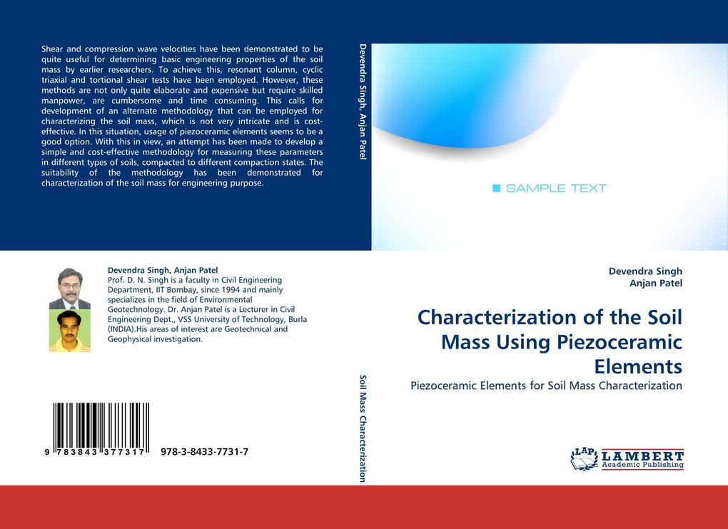 Characterization of the Soil Mass Using Piezoceramic Elements