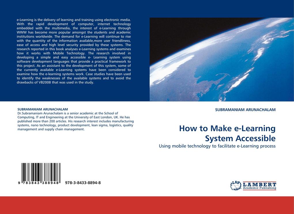How to Make e-Learning System Accessible