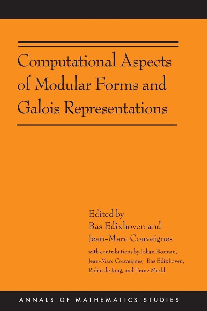 Computational Aspects of Modular Forms and Galois Representations