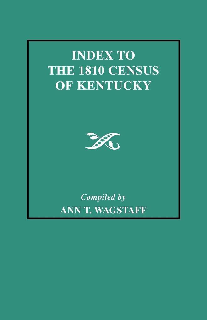 Index to the 1810 Census of Kentucky