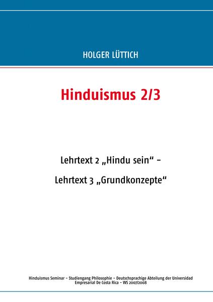 Hinduismus 2/3 - Holger Lüttich