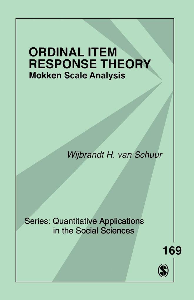 Ordinal Item Response Theory