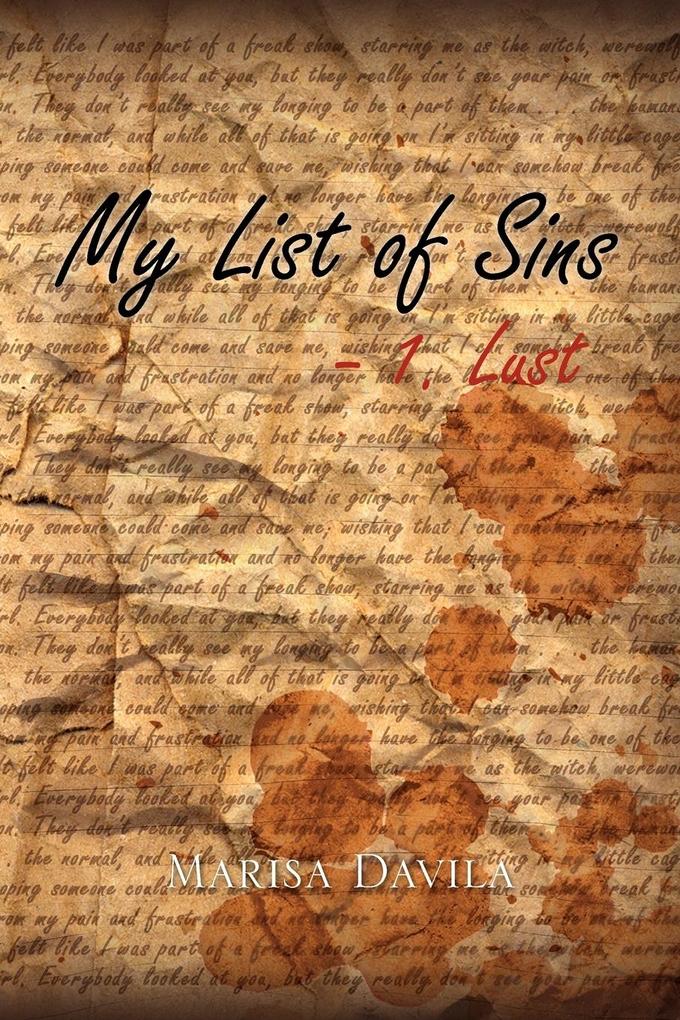 My List of Sins - 1. Lust