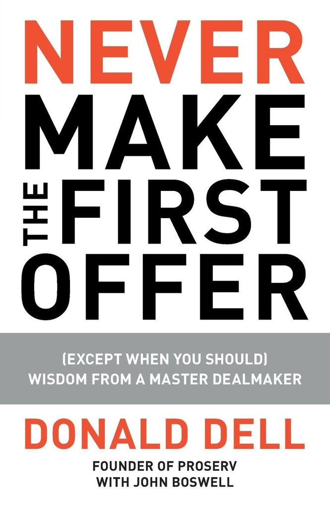 Never Make the First Offer