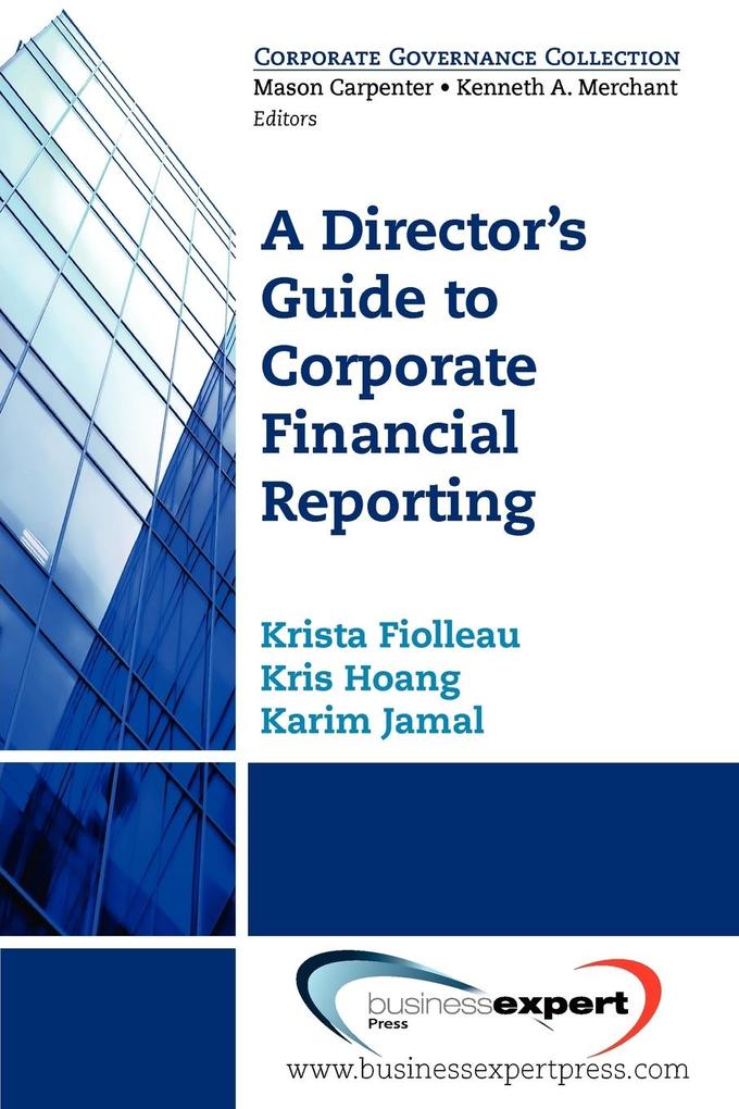 A Director‘s Guide to Corporate Financial Reporting