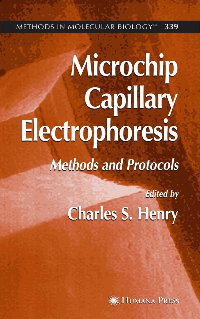 Microchip Capillary Electrophoresis: Methods and Protocols