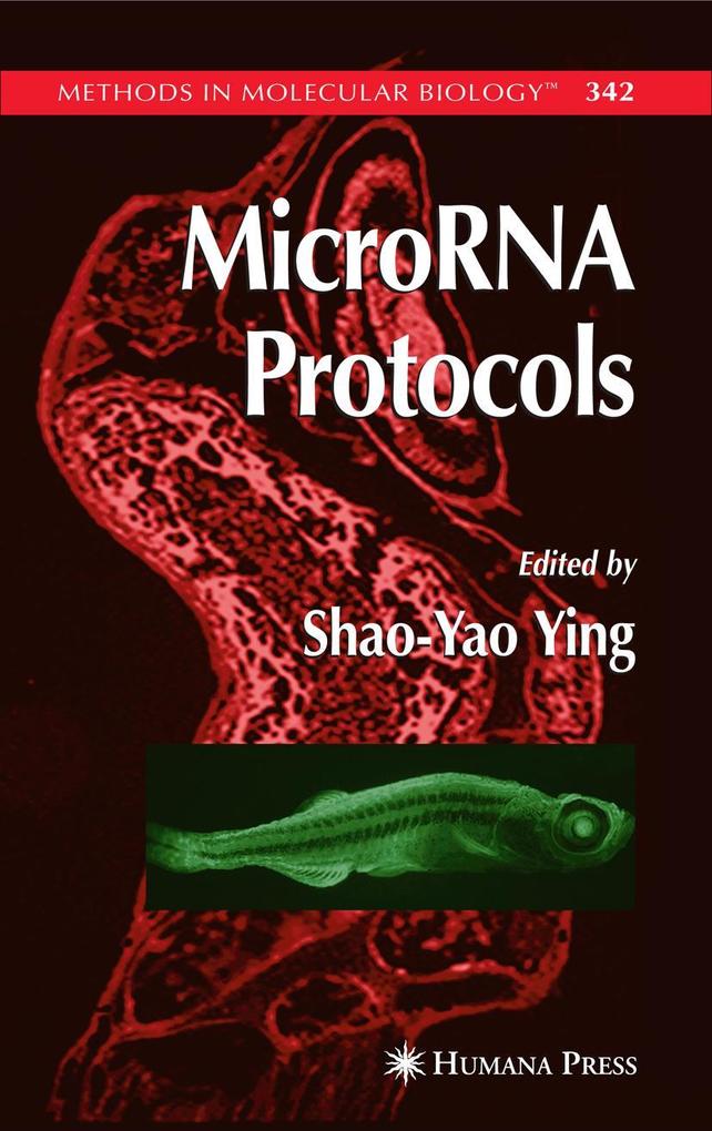 MicroRNA Protocols