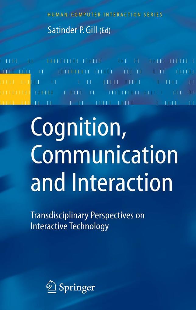 Cognition Communication and Interaction