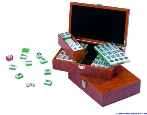 Philos - Mah Jongg Designbox mit arabischen Zeichen